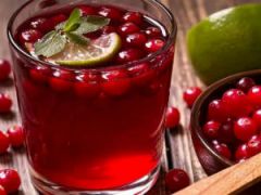 Морс из брусники